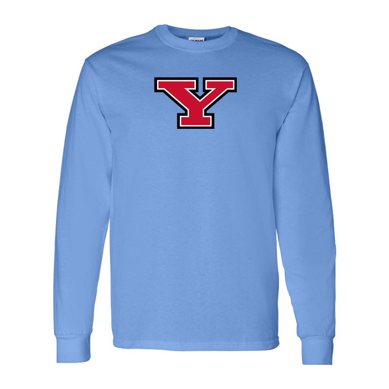 Men's Youngstown State Penguins Gildan Heavy Cotton Long Sleeve T-Shirt